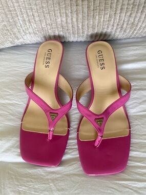Vintage Guess Pink Kitten Heels